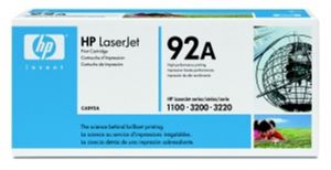 HP originální toner C4092A, black, 2500str., HP 92A, HP LaserJet 1100, 1100A, 3200