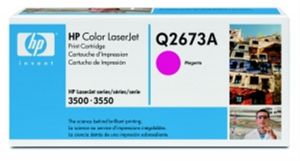 HP originální toner Q2673A 309A červený 4000str. pro HP Color LaserJet 3500, N, 3550,...