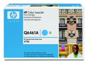 HP originální toner Q6461A, cyan, 12000str., HP Color LaserJet 4730mfp, 4730x, xm, xs