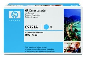 HP originální toner C9721A, cyan, 8000str., HP 641A, HP Color LaserJet 4600, N, DN, DTN, H