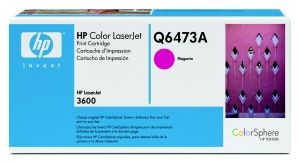 HP originální toner Q6473A, (502A) magenta, 4000str., HP Color LaserJet 3600, n, dn, dtn