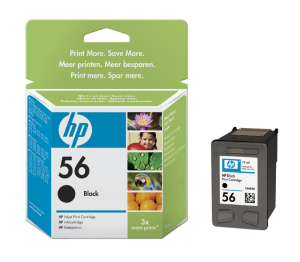 HP originální ink C6656AE, HP 56, black, 520str., 19ml, HP DeskJet 450, 5652, 5150, 5850,