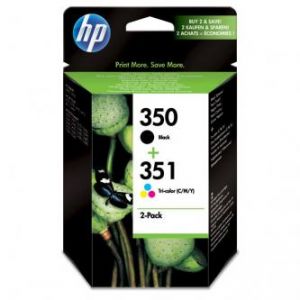 HP originální ink SD412EE, HP 350 + HP 351, black/color, 200/170str., 2ks, HP 2-Pack, CB33