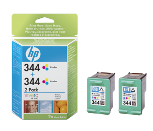 HP originální ink C9505EE, HP 344, color, 900 (2x450)str., 2x14ml, HP 2-Pack, C9363AE, Pho