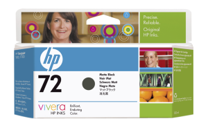 HP originální ink C9403A No.72 matte black 130ml HP Designjet T1100