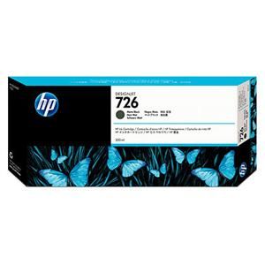 HP originální ink CH575A, HP 726, matte black, 300ml, HP HP DesignJet T1200