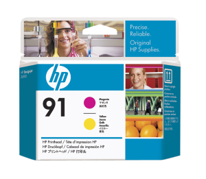 HP originální tisková hlava C9461A, HP 91, magenta/yellow, HP DesignJet Z6100