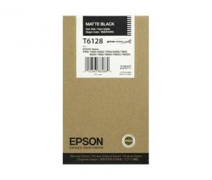 EPSON originální ink C13T612800, matte black, 220ml, EPSON Stylus Pro 7400, 7450, 7800, 78