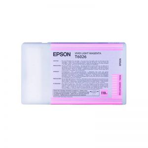 EPSON originální ink C13T602600, light vivid magenta, 110ml, EPSON Stylus Pro 7880, 9880