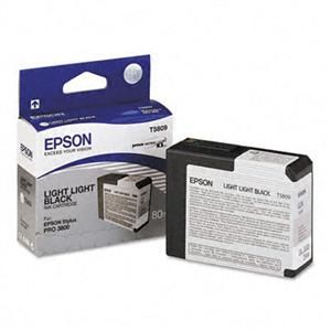 EPSON originální ink C13T580900, light light black, 80ml, EPSON Stylus Pro 3800