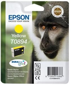 EPSON originální ink C13T08944011, yellow, 3,5ml, EPSON Stylus S20, SX100, SX200, SX400