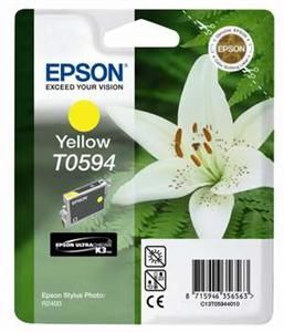 EPSON originální ink C13T059440, yellow, 13ml, EPSON Stylus Photo R2400