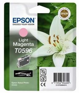EPSON originální ink C13T059640, light magenta, 13ml, EPSON Stylus Photo R2400