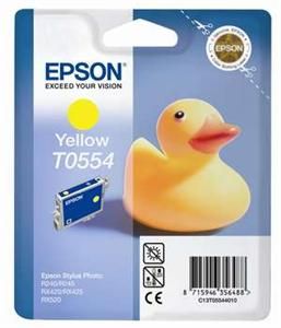 EPSON originální ink C13T055440, yellow, 290str., 8ml, EPSON Stylus Photo RX425, 420