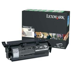 LEXMARK originální toner T650A11E, black, 7000str., return, LEXMARK T650DN