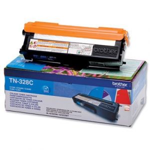 BROTHER TN-328C originální toner Cyan/Modrý 6000str. BROTHER HL-4570CDW,...