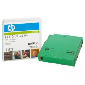HP Ultrium LTO 4, 800/GB 1600 (1,6 TB)GB, zelená, C7974A, pro archivaci dat