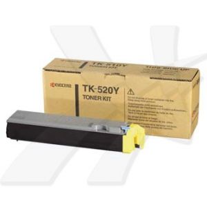 KYOCERA Mita originální toner TK-520Y, yellow, 4000str., KYOCERA Mita FS-C5015N
