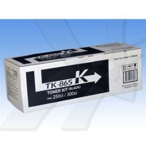 KYOCERA Mita originální toner TK-865K, black, KYOCERA Mita 250Ci/300Ci