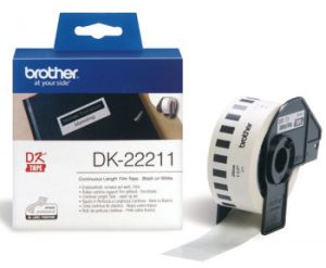 BROTHER DK-22211 originální (bílá filmová role 29mm x 15,24m)