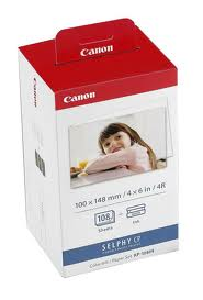 CANON KP-108IN Color Ink Paper Set, foto papír lesklý CP-100/2x0/3x0/400/5x0/600/7x0/800/.