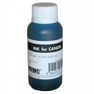 LOGO samostatný inkoust pro BCI24C, cyan, 100 ml, pro CANON S200, S300, i320