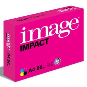 Xerografický papír Image, Impact A4, 80 g/m2, bílý, 500 listů, spec. pro barevný laserový