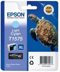 EPSON originální ink C13T15754010, light cyan, 25,9ml, EPSON Stylus Photo R3000