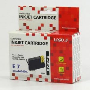 LOGO kompatibilní ink s C13T044140, black, 17ml, pro EPSON Stylus C84, C64, C66, C86, CX64