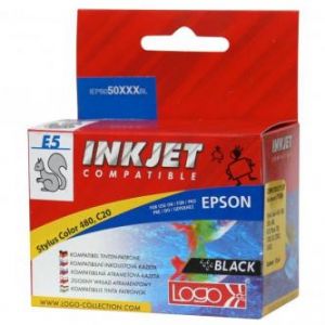 LOGO kompatibilní ink s black, 13ml, pro EPSON Stylus Color 440, 480, 500, 660, Photo 700,