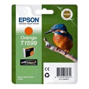 EPSON originální ink C13T15994010, orange, 17ml, EPSON Stylus Photo R2000