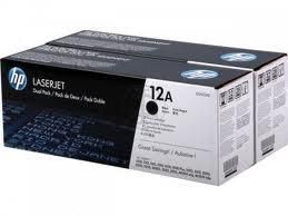 HP Q2612AD 2x Originální černý toner (4000 str.)