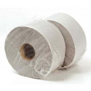 Toaletní papír jednovrstvý, 280mm, šedý, 6ks, cena za 1ks