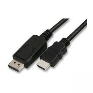 Kabel DisplayPort M- HDMI M, 2m, černý