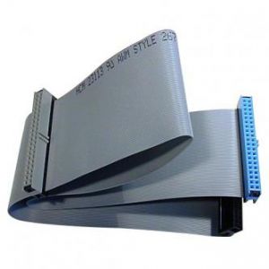 Kabel k hardisku datový ATA 100, ATA M- ATA 3x F, 0.62m, 80 žil, ATA100, šedý, LOGO
