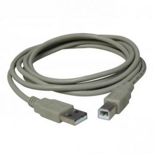 Kabel USB (2.0), USB A M- USB B M, 1.8m, černý