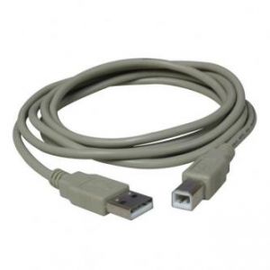 Kabel USB (2.0), USB A M- USB B M, 1.8m, černý, LOGO