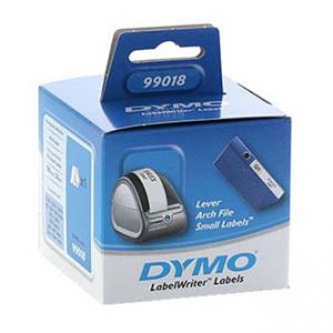 Papírové štítky DYMO LabelWriter 99018 190mm x 38mm bílé na úzké pořadače 110 ks