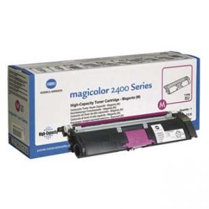 KONICA MINOLTA originální toner A00W232, magenta, 4500str., 1710-5890-06, s hologramem, Ko