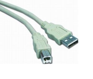 PREMIUMCORD USB kabel typu AB, délka 4,5m
