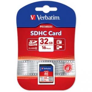 VERBATIM Secure Digital Card, 32GB, SDHC, 43963, UHS-I
