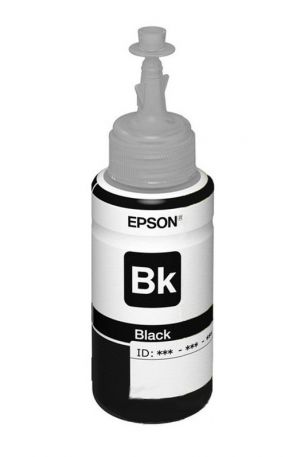 EPSON originální ink C13T66414A black, 70ml, EPSON L100, L200, L300