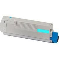 OKI originální toner 44844615, cyan, 7300str., OKI C822