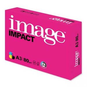 Xerografický papír Image, Impact A3, 80 g/m2, bílý, 500 listů, spec. pro barevný laserový