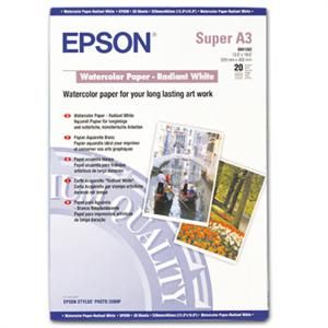 EPSON A3+ Watercolor Paper Radiant White (20listů)