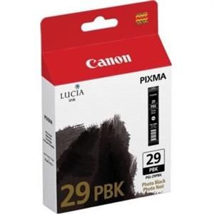CANON originální ink PGI29PBK, photo black, 4869B001, CANON PIXMA Pro 1