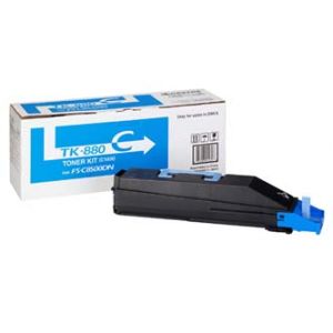 KYOCERA originální toner TK880C, cyan, 18000str., 1T02KACNL0, KYOCERA FS C8500DN