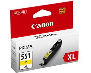 CANON originální ink CLI-551Y XL, yellow, 11ml, high capacity, CANON PIXMA iP7250