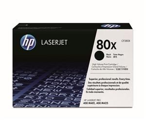 HP originální toner CF280XD black 2x6900str. 80X HP LaserJet+, N, Dual pack 2000g