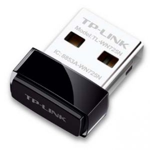 TP-LINK TL-WN725N Wifi mini USB adapter Wireless 2,4Ghz 150Mbps 18.6 x 15 x 7.1mm